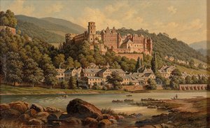 Pohled na Heidelberg